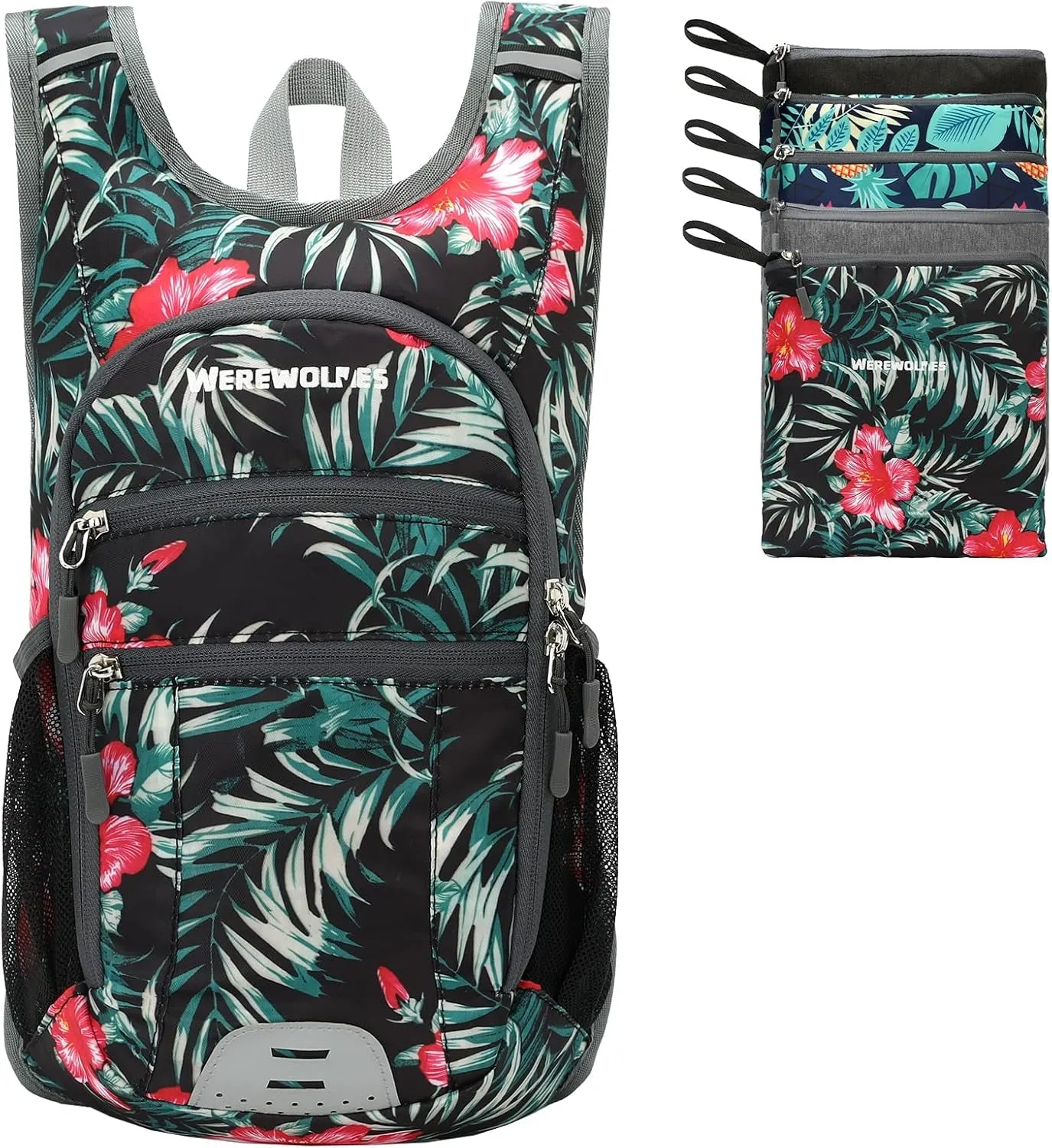 10L Small Hiking Backpack, Lightweight Foldable Packable Casual Outdoor Travel Daypack