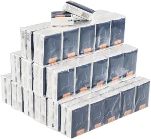120 Pack Pocket Size Facial Tissue, Travel Tissue Bulk, Individual Tissues Packs, 4-ply