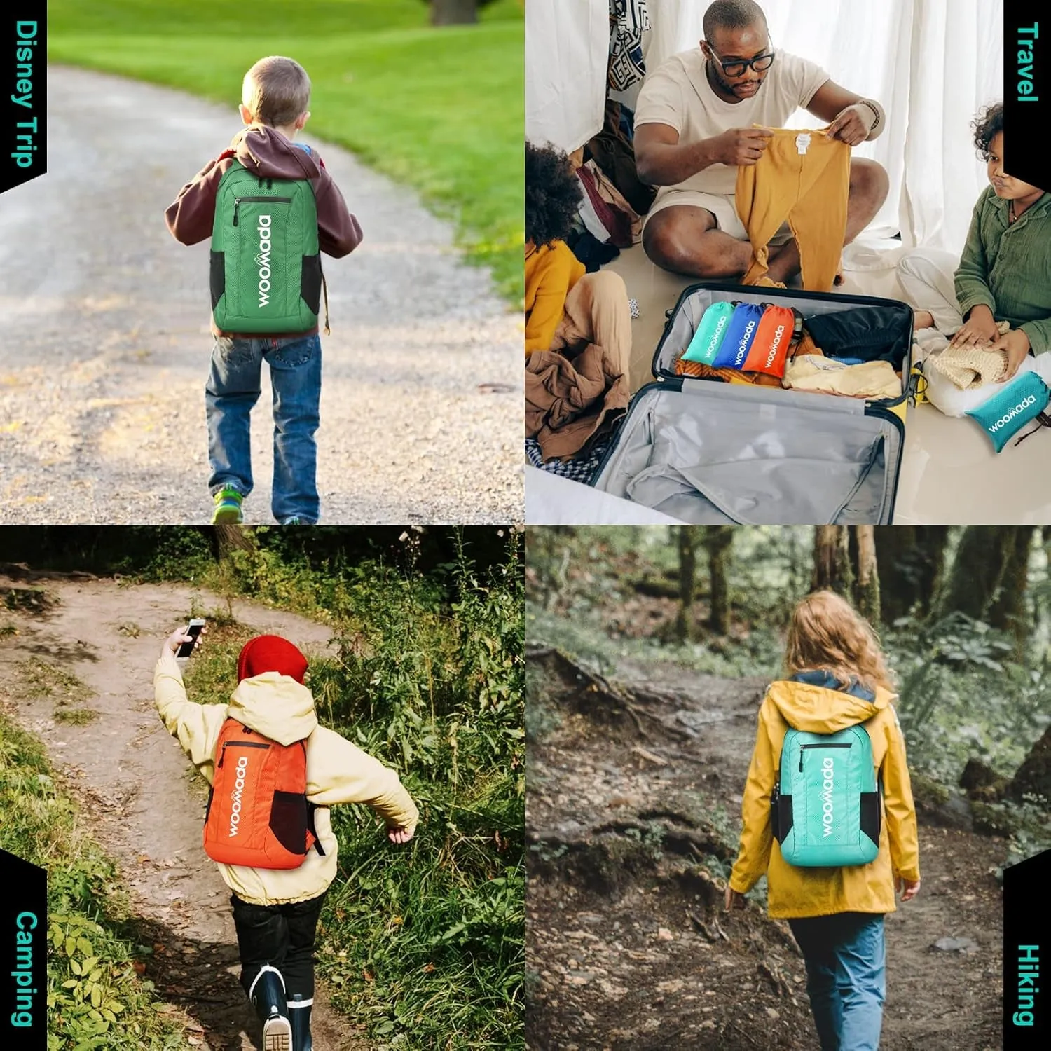 16L Ultra Lightweight Packable Water Resistant Travel Hiking Backpack Daypack Handy Foldable Camping Outdoor Backpack