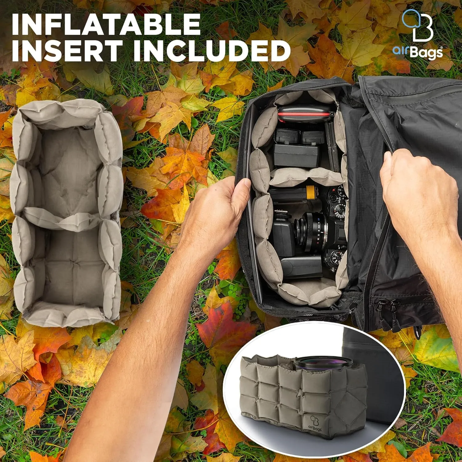 25L Waterproof Backpack - Packable Hiking Backpack for Travel - Small Foldable Bag - Nylon Ultra Lightweight Daypack for Men & Women