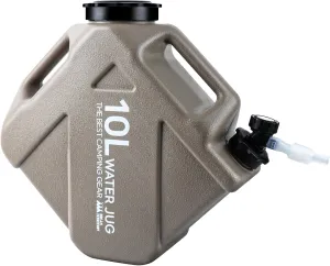 2.6Gallon (10L) Water Jug，camping gear，Water Tank,BPA Free Water Jug, Multifunction Water Storage Containers for Camping Outdoor Hiking,Emergency Stroage