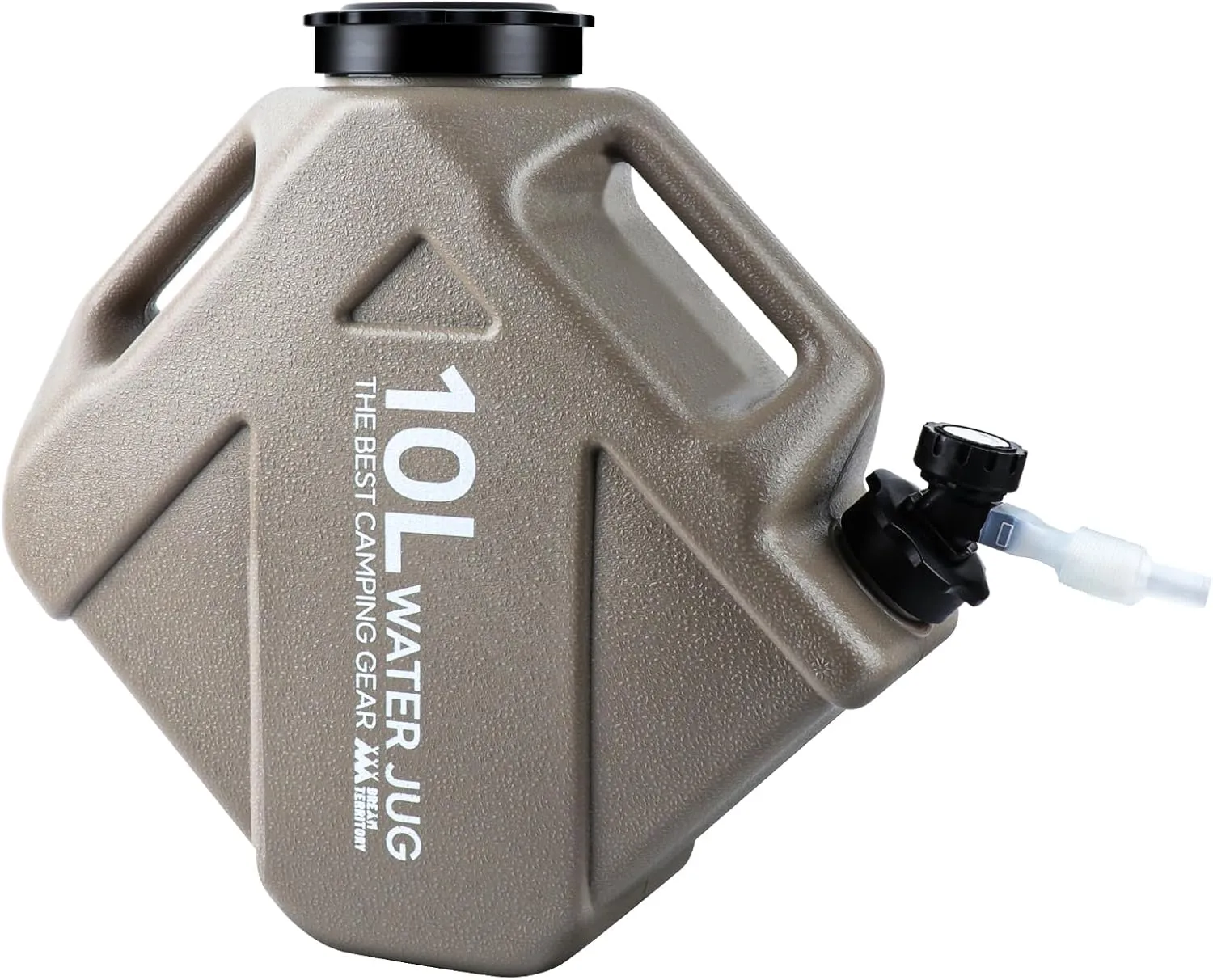 2.6Gallon (10L) Water Jug，camping gear，Water Tank,BPA Free Water Jug, Multifunction Water Storage Containers for Camping Outdoor Hiking,Emergency Stroage