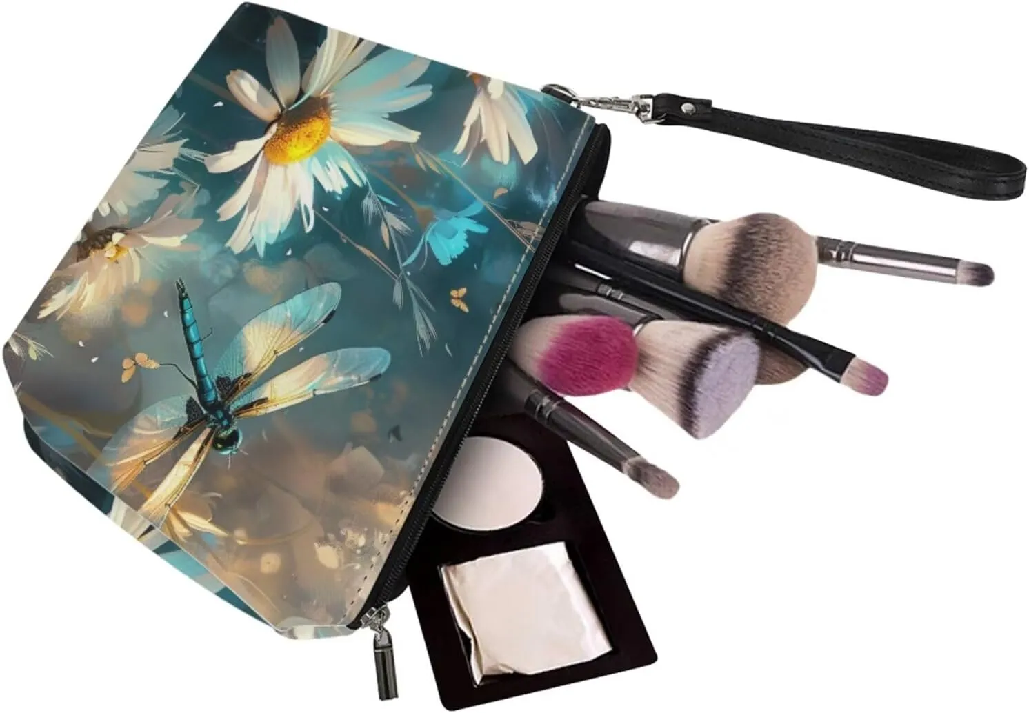 2PCS Tote Bag for Women Top Handle Purse with Wallet, Hobo Bag Tote Shoulder Bag with PU Cosmetic Bag