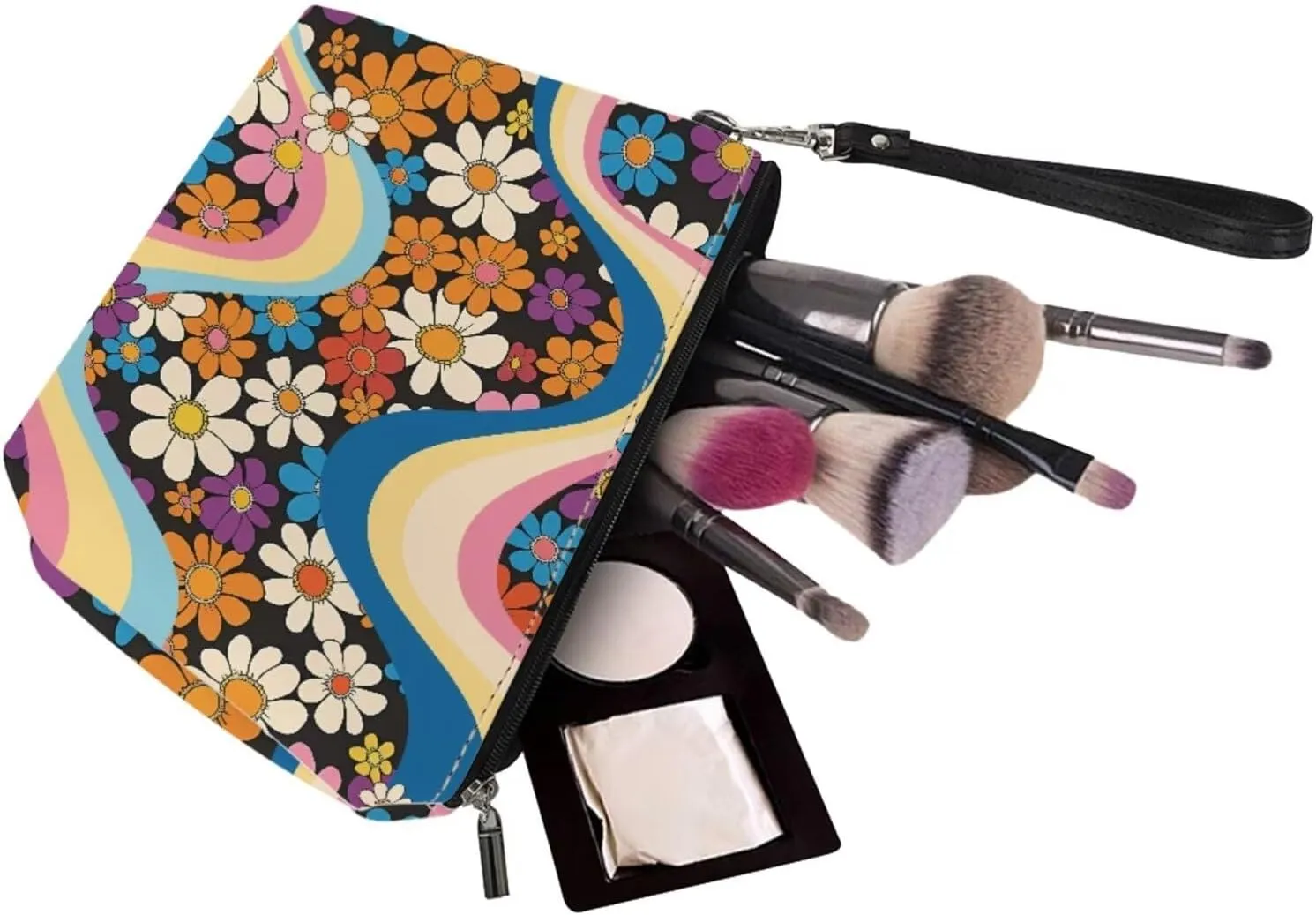 2PCS Tote Bag for Women Top Handle Purse with Wallet, Hobo Bag Tote Shoulder Bag with PU Cosmetic Bag