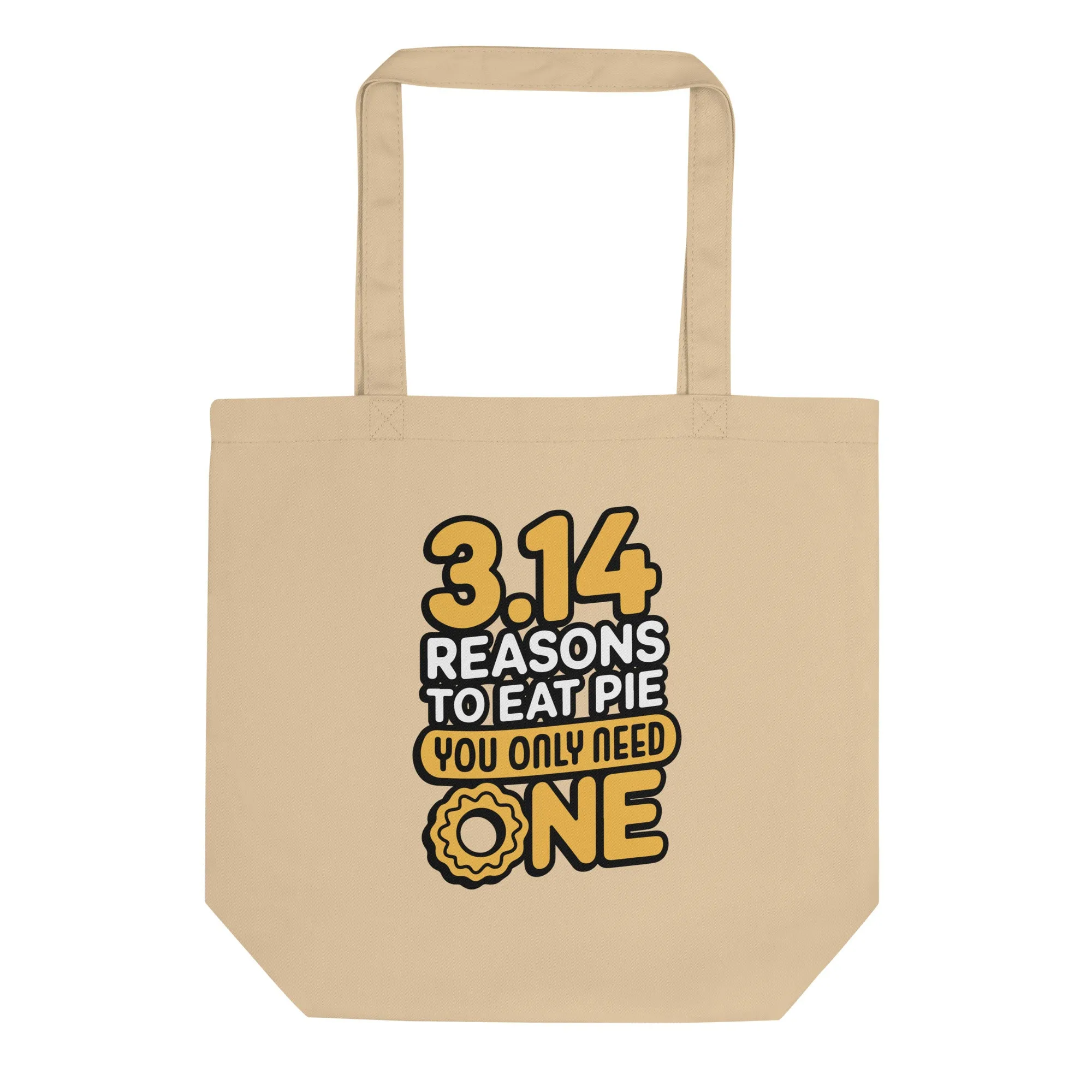 3 14 Pie Graphic Eco Tote Bag