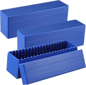 3 Packs Slab Storage Boxes, Holder Organizer With 20 Slots, Plastic Cases Set for 60 Coin Slabs, Compatible With PCGS NGC PMGab Holders (Boxes Only)