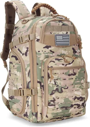 30L Hiking Backpack Lightweight Outdoor Daypack Camping Backpack Outdoor Travel Daypack Day Pack for Man Woman (CP Camo)