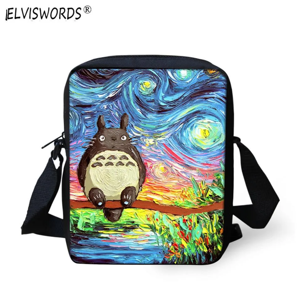 3D Totoro - Mini Shoulder Bags
