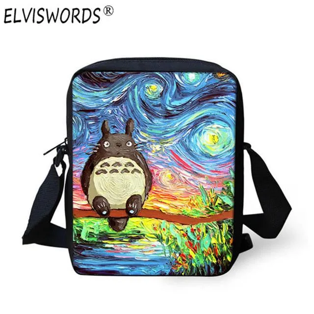 3D Totoro - Mini Shoulder Bags