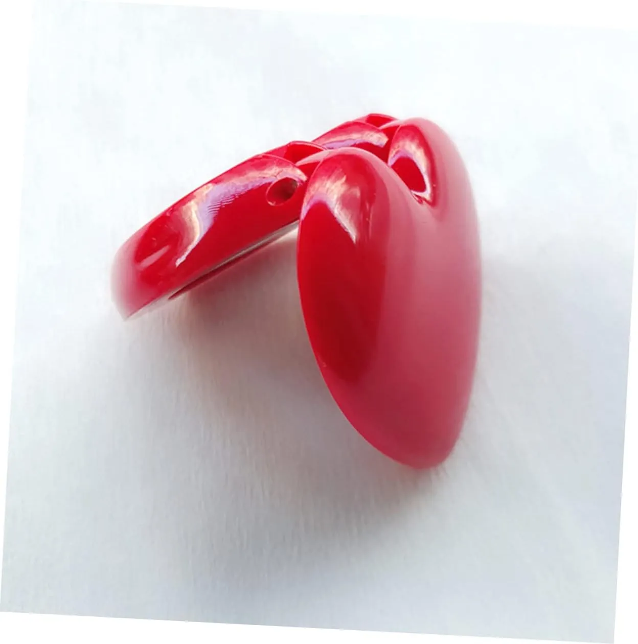 3sets Heart Shape Plastic Travel Containers Empty Bottles for Lipstick Creams Makeup 4pcs*3 Random Color