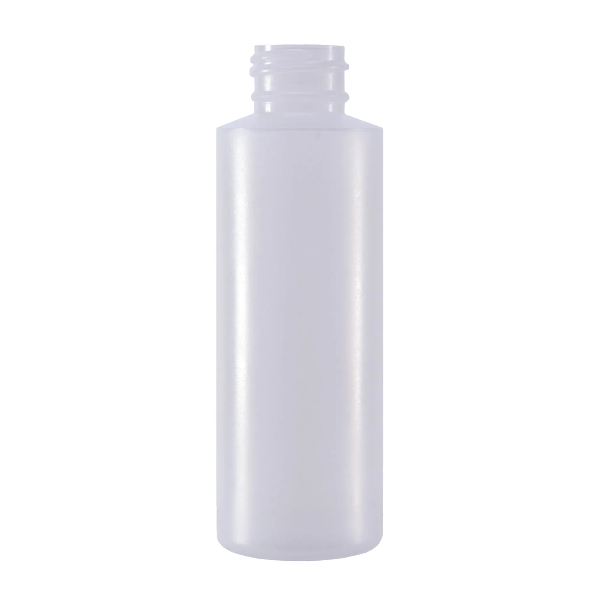 4 oz Cylinder Round LDPE Bottles - Natural