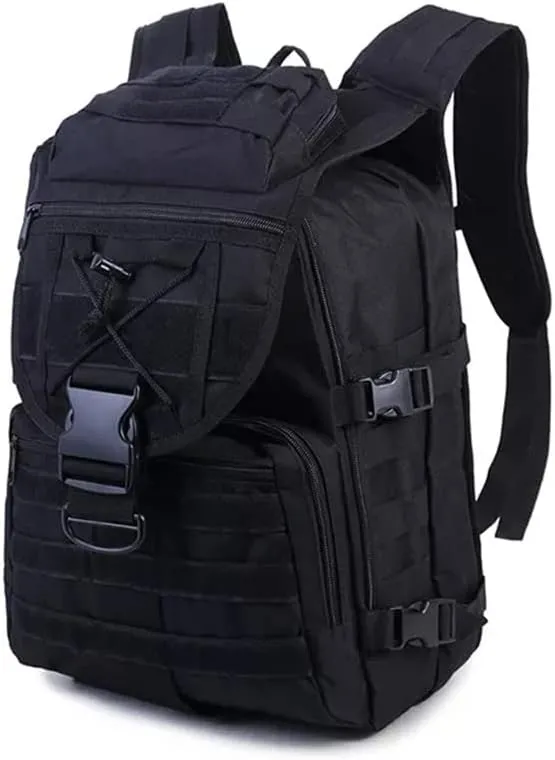 40L Backpack Outdoor Sports Backpack Camping Hiking Backpack Large Capacity(Gray)