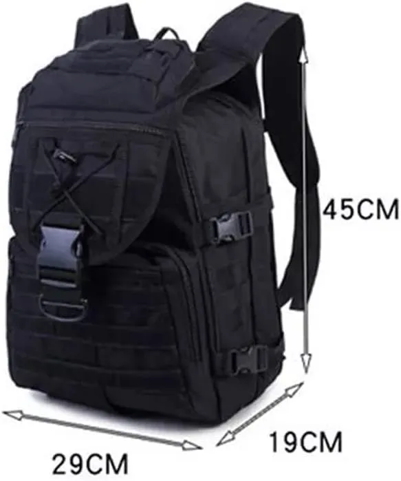 40L Backpack Outdoor Sports Backpack Camping Hiking Backpack Large Capacity(Gray)