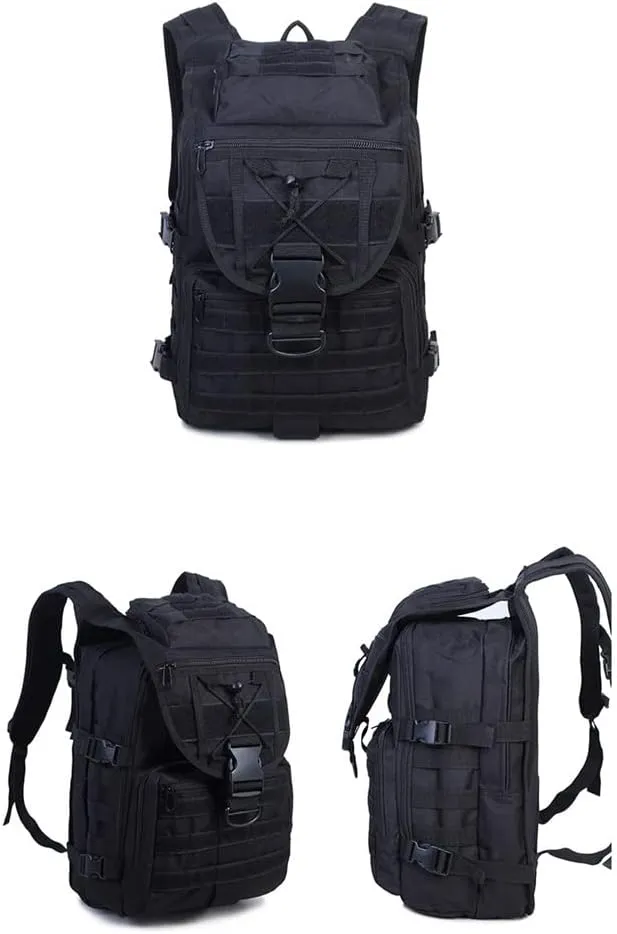 40L Backpack Outdoor Sports Backpack Camping Hiking Backpack Large Capacity(Gray)