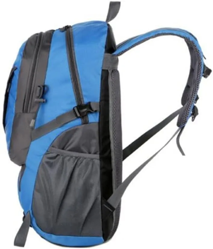40L Outdoor Sports Backpack Travel Backpack Large Capacity Hiking Bag(Black-soul Eater1)
