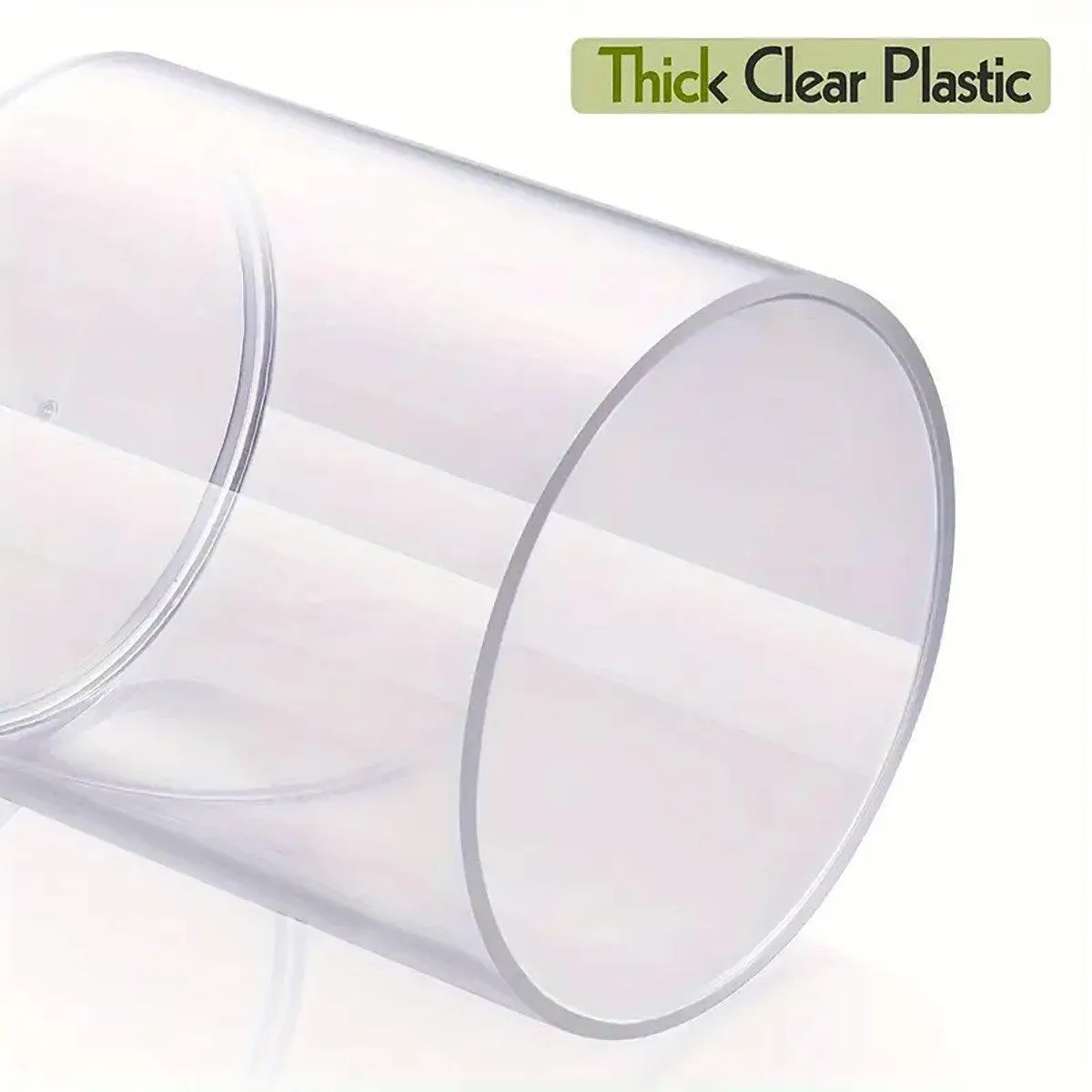 4PCS Transparent Cotton Swabs Makeup Remover Pad Storage Box Household Organizer