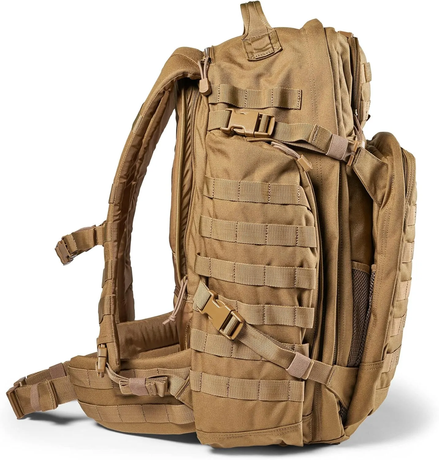 5.11 Tactical Backpack – Rush 72 2.0 – Pack and Laptop Compartment, 55 Liter, Large, Style 56565 – Kangaroo