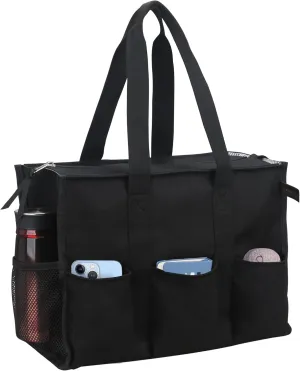 ABAMERICA Nurse Bags for Work: Multiple Pockets, Waterproof, Organizing Zip Top Clinical Bag for Nursing Students