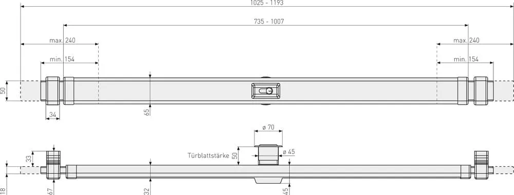 ABUS Bolt for Home and Apartment Doors PR2700, 490934