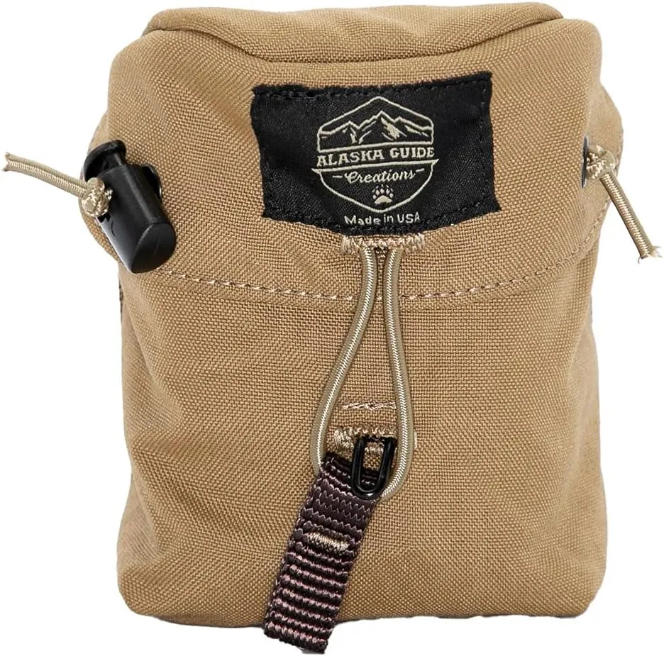 Alaska Guide Creations Rangefinder Vertical Pouch | Ambidextrous Design | Essential Accessory for Hiking and Hunting (Mossy Oak Break-Up Country)