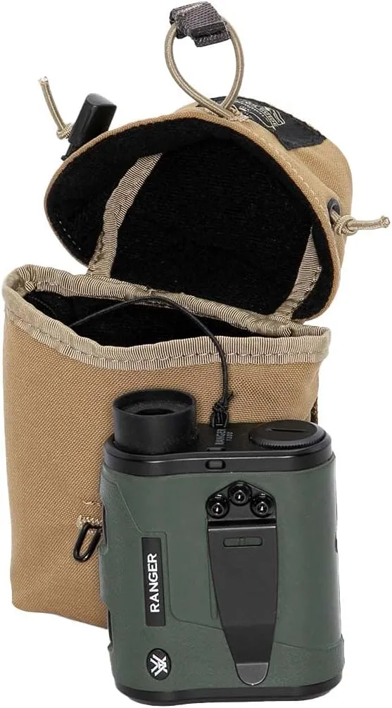 Alaska Guide Creations Rangefinder Vertical Pouch | Ambidextrous Design | Essential Accessory for Hiking and Hunting (Mossy Oak Break-Up Country)