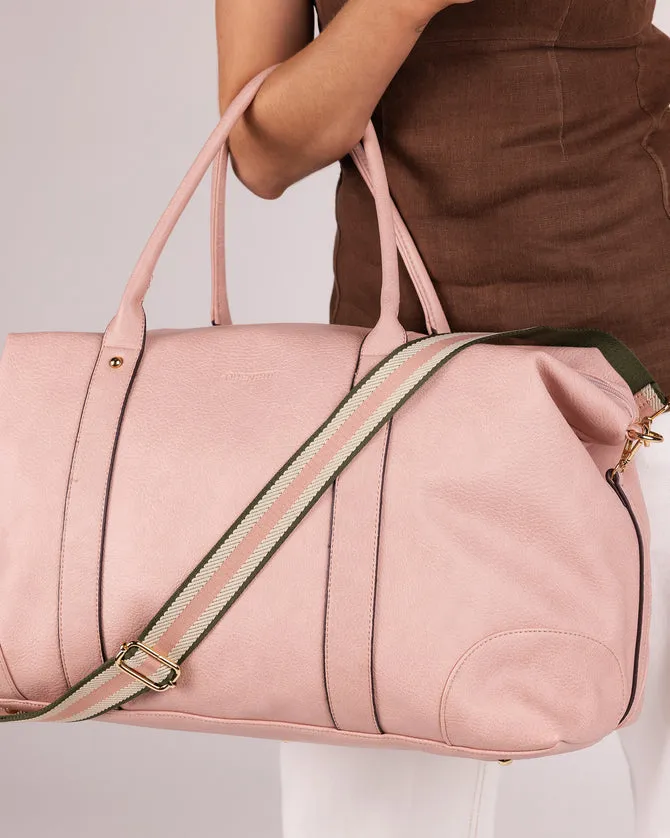 Alexis Stripe Weekender Travel Bag - Louenhide