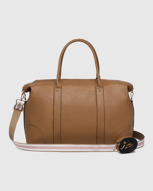 Alexis Stripe Weekender Travel Bag - Louenhide