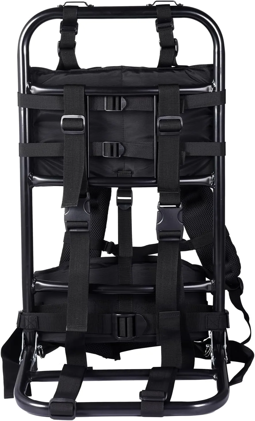 Alice Pack Frame, 132LBS External Frame Backpack Hiking Backpack Frame Hunting Pack Frame Hunting Backpack Frame, Backpack Accessories for Travel Mountaineering (Black)