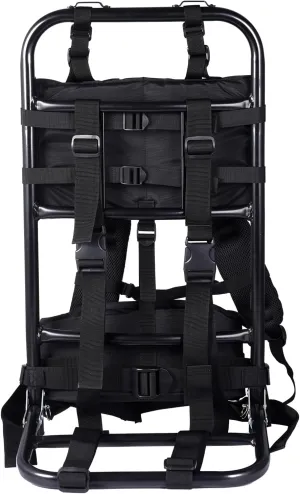 Alice Pack Frame, 132LBS External Frame Backpack Hiking Backpack Frame Hunting Pack Frame Hunting Backpack Frame, Backpack Accessories for Travel Mountaineering (Black)