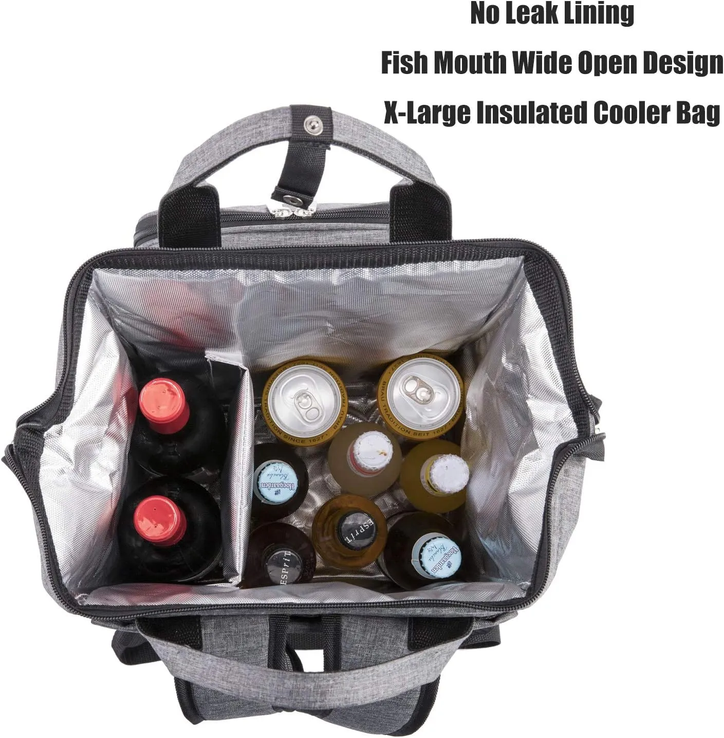ALLCAMP OUTDOOR GEAR Picnic Backpack for 2 Person W/ Fleece Blanket, Plates and Cutlery Set