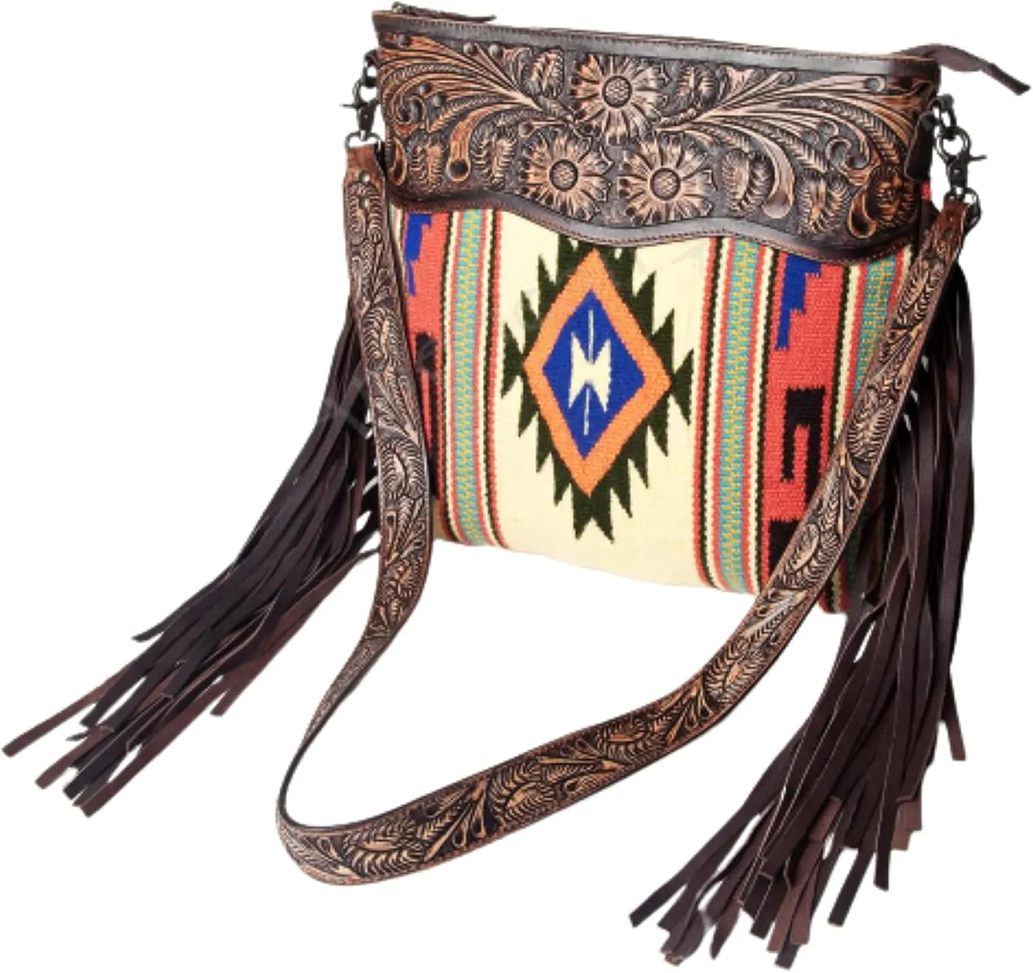 American Darling Womens American Darling Large Crossbody Messenger Bag Adbgz306H