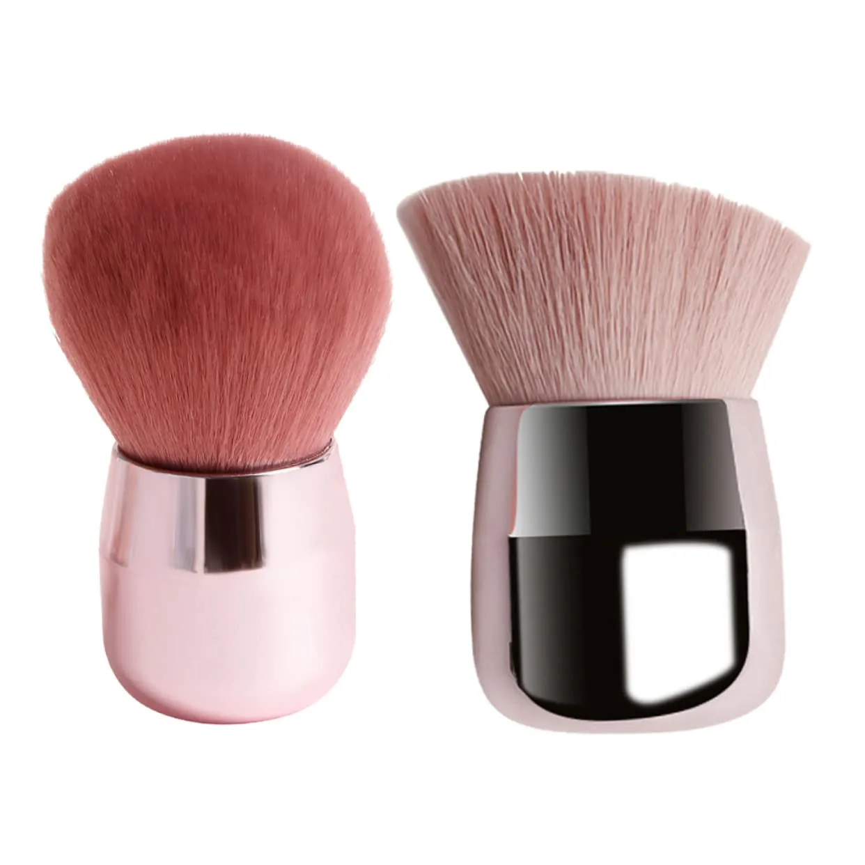 Angoily 4pcs Portable Mushroom Design Makeup Brushes Multi-functional Blusher Powder Brushes for Daily Professional Use Soft Cosmetics Precision Workmanship