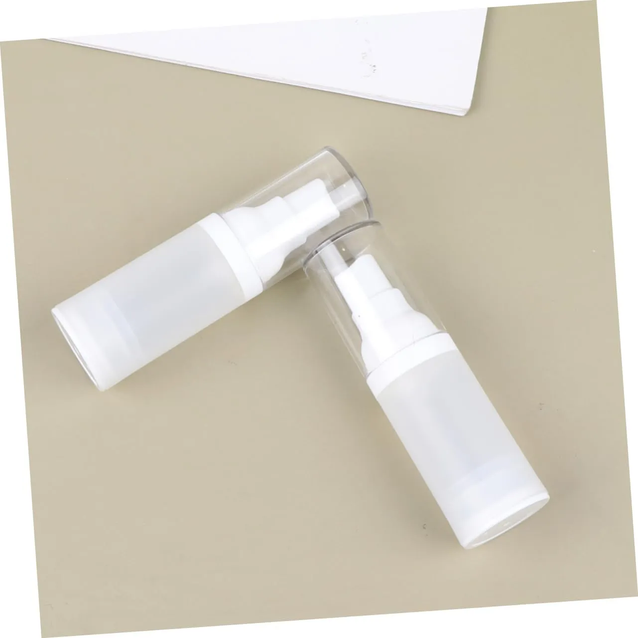 Angoily Travel Size Emulsion Bottle Set 3 Pack of Pump Lotion Containers Vacuum Seal for Safe Storage Go