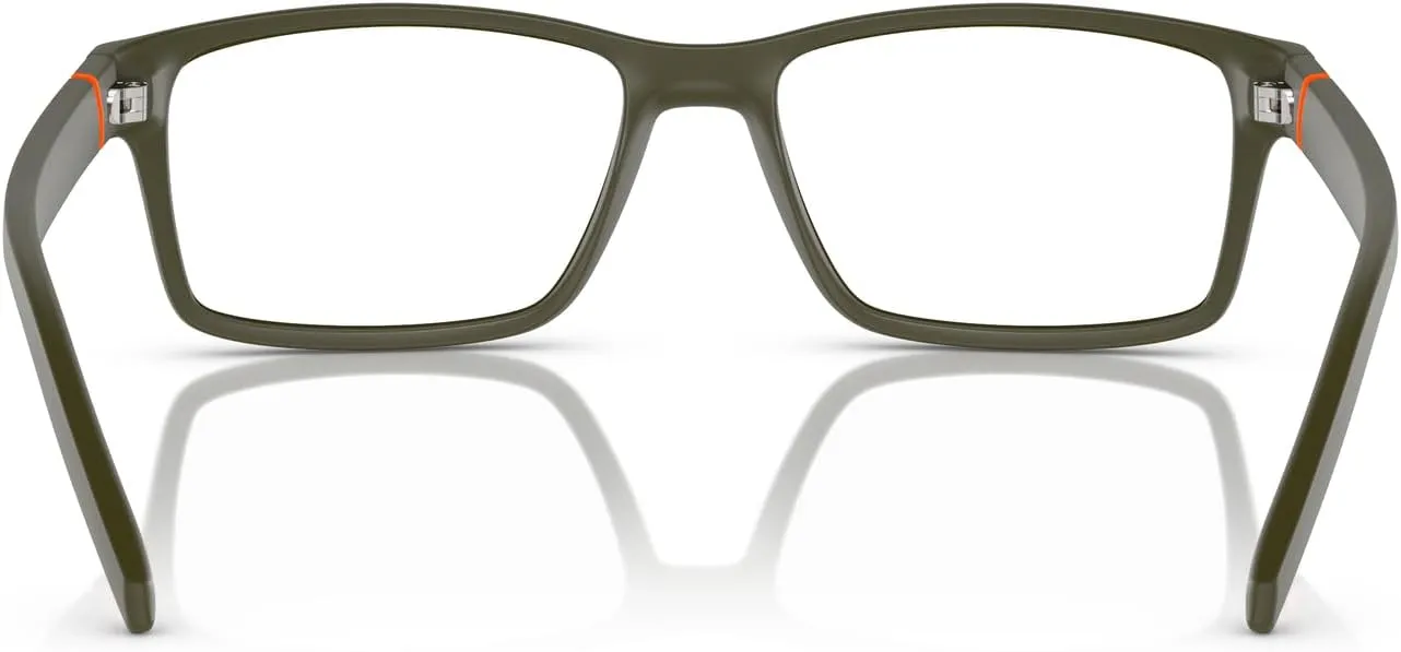 ARNETTE Men's An7179 Leonardo Rectangular Prescription Eyewear Frames