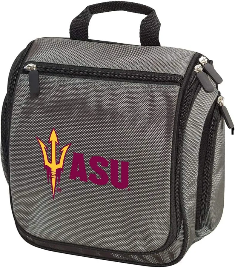 ASU Toiletry Bag or Arizona State University Shaving Kit HANGABLE Travel Bag