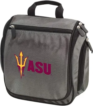 ASU Toiletry Bag or Arizona State University Shaving Kit HANGABLE Travel Bag