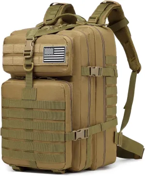 ATBP Tactical Military Rucksack Backpack Molle Hiking Daypack Hunting 45 Liters
