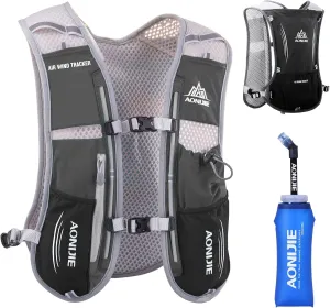 Azarxis Hydration Running Vest Backpack Pack 5L 5.5L for Women and Men Jogging Trail Race Marathon Cycling Hiking