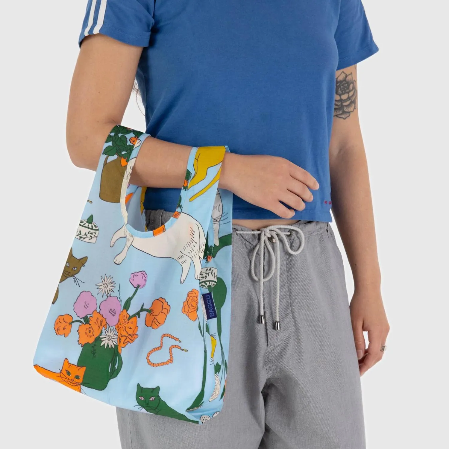 Baby Reusable Tote: Table Cats
