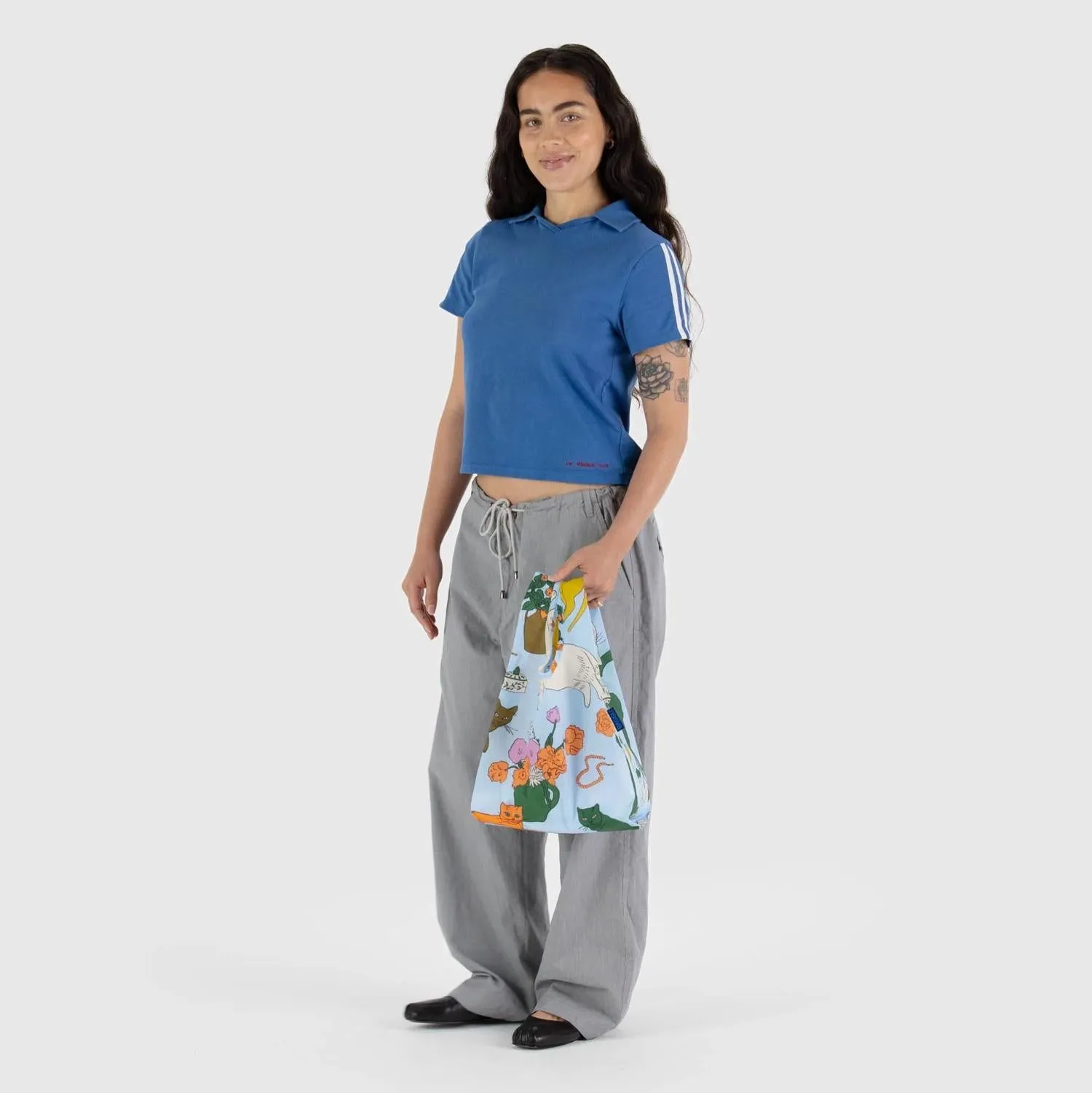 Baby Reusable Tote: Table Cats