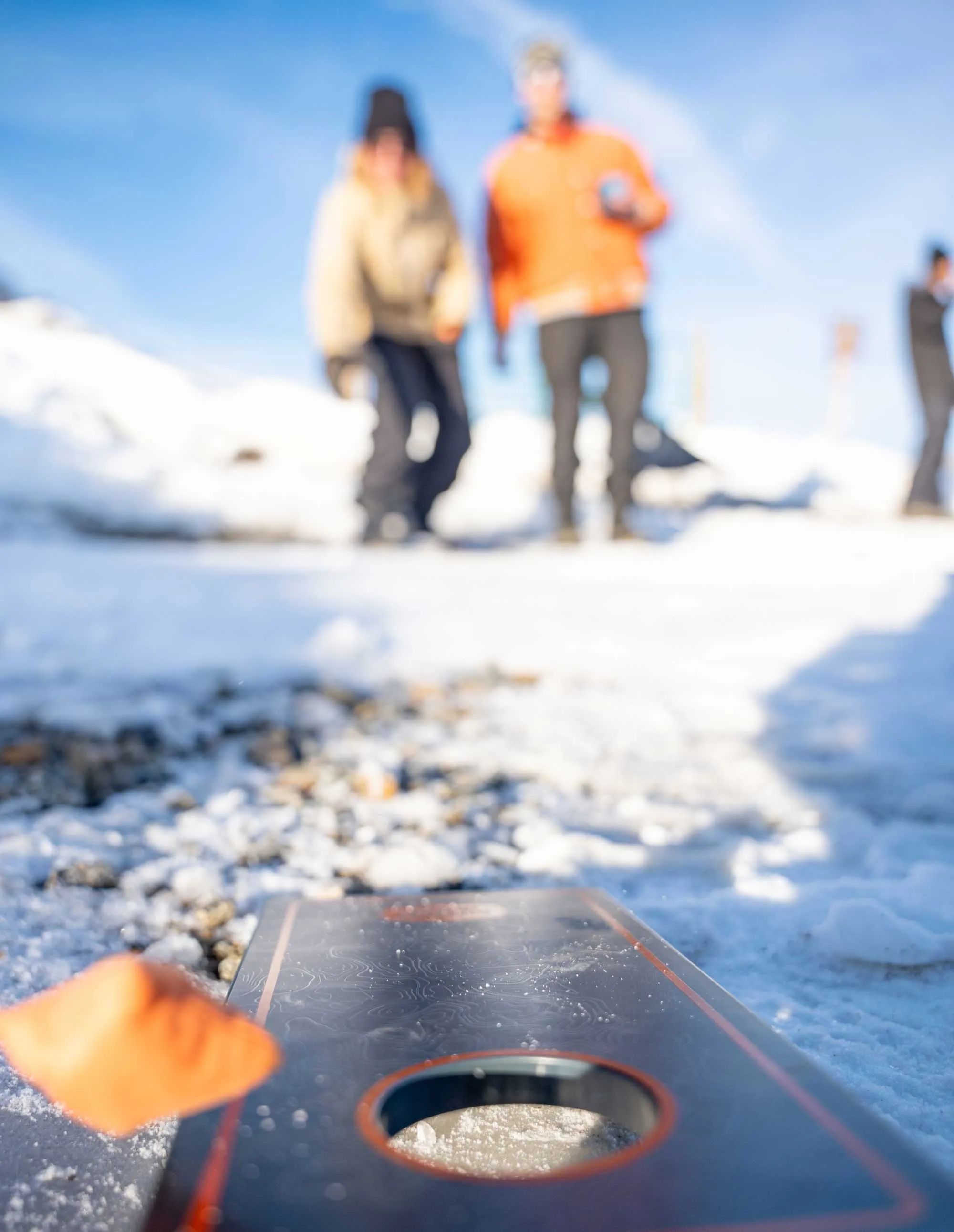 Backpack Cornhole Set