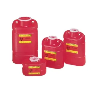 BD 366201 Cup Bracket, 3-1/2" Length x 2-3/4" Width x 2-3/4" Height, For 0.5-1.5 Quart Sharps Containers (10 Cases of 10)