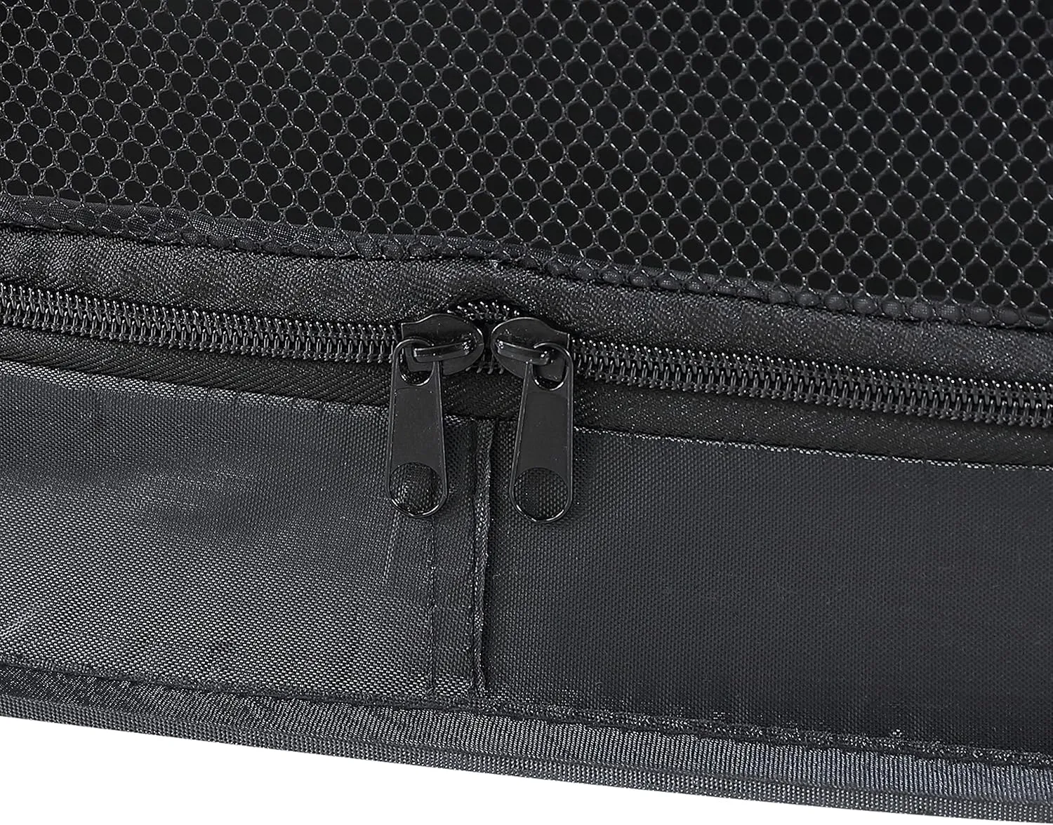Beatrice Home Fashions Portable, Collapsible, Pop Up Kennel Travel Cat and Dog Crate, 32.5" L x 19.5" W x 19.5" H, Black