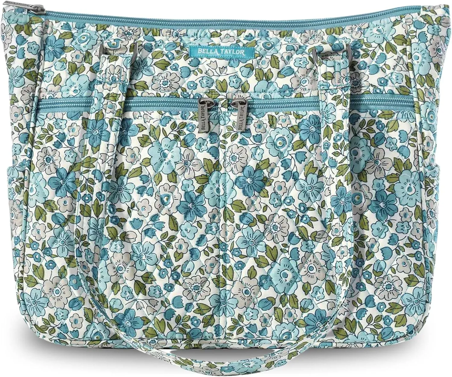 Bella Taylor Everyday Tote | Lightweight Quilted Fabric Handbags for Women