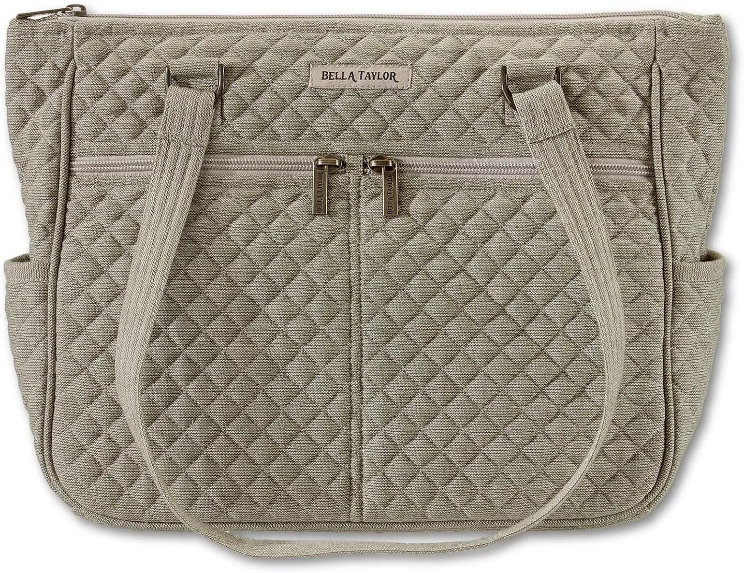 Bella Taylor Everyday Tote | Lightweight Quilted Fabric Handbags for Women