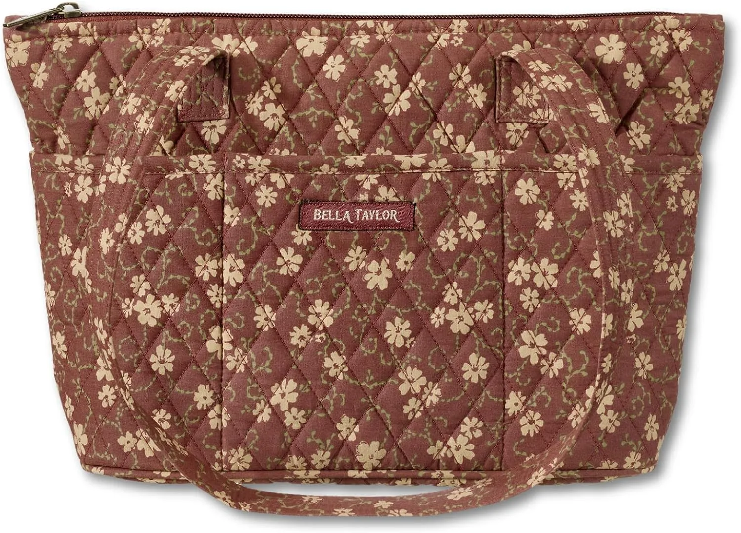 Bella Taylor Small Tote | Lightweight Quilted Fabric Purses for Women