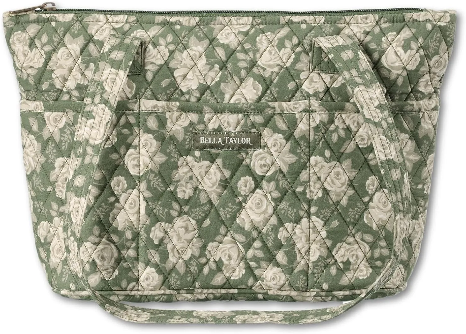 Bella Taylor Small Tote | Lightweight Quilted Fabric Purses for Women