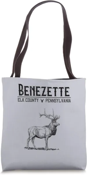 Benezette Elk County Pennsylvania Route 555 Nature State Tote Bag