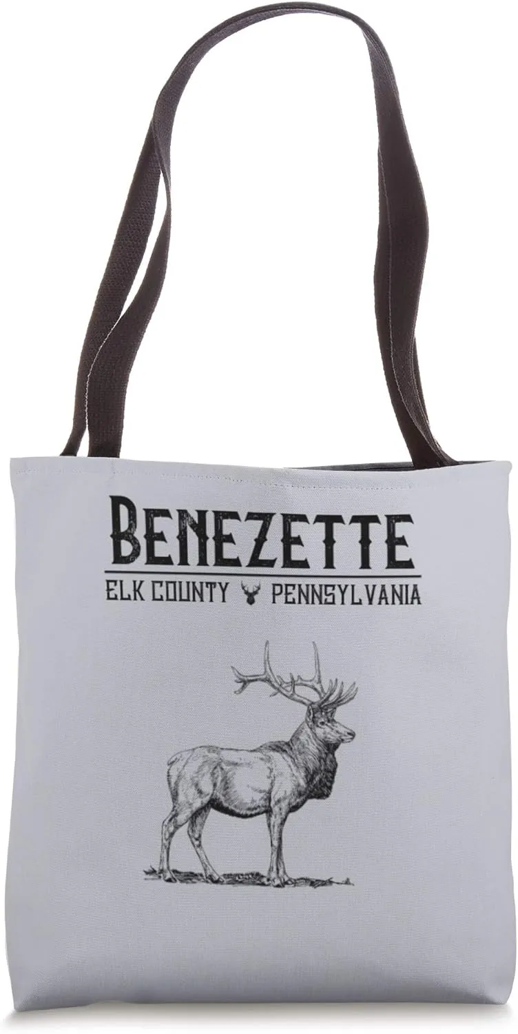 Benezette Elk County Pennsylvania Route 555 Nature State Tote Bag