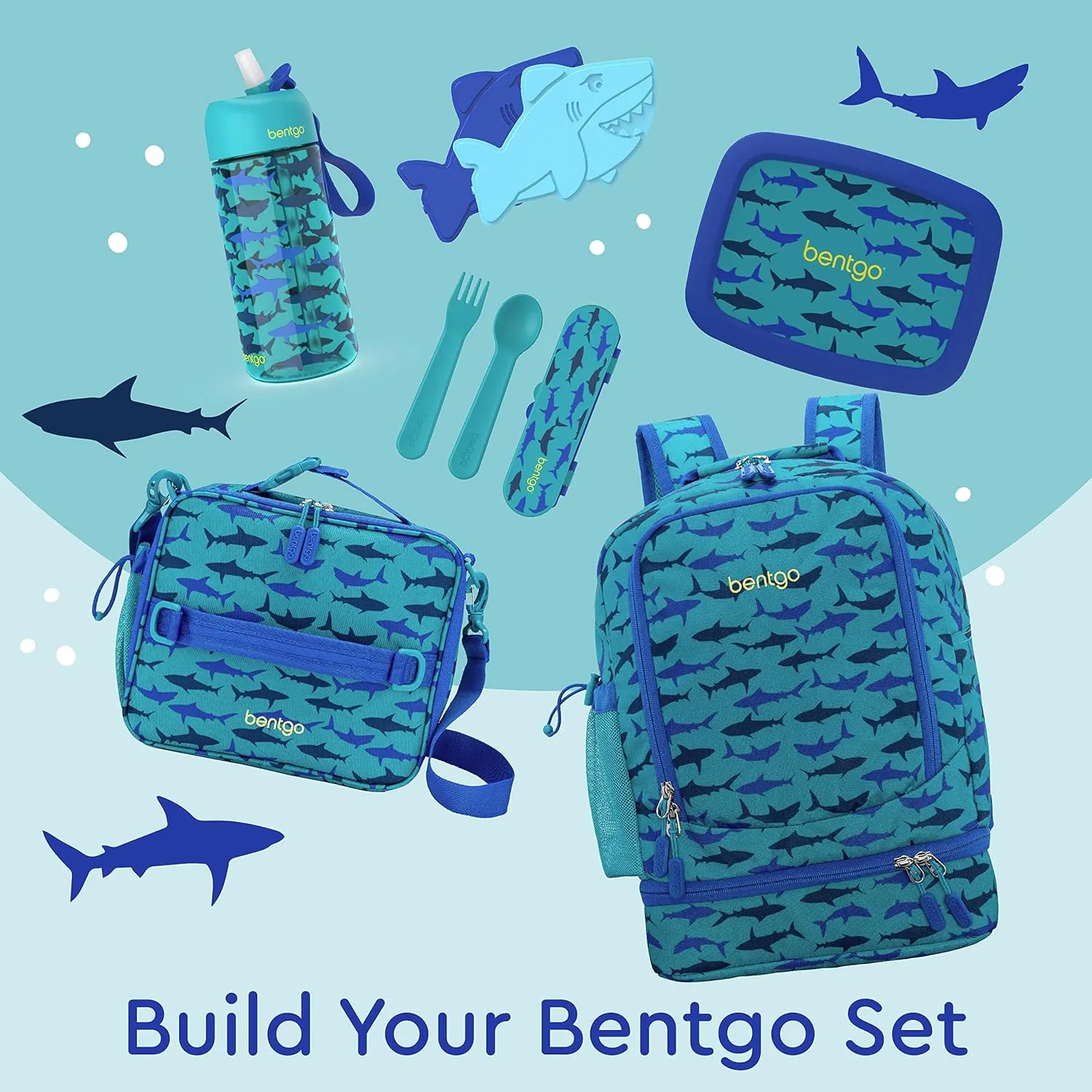 Bentgo Kids Prints 2-in-1 Backpack & Insulated Lunch Bag